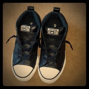 Converse all star black and white